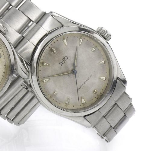 Rolex. A stainless steel centre seconds bracelet watch