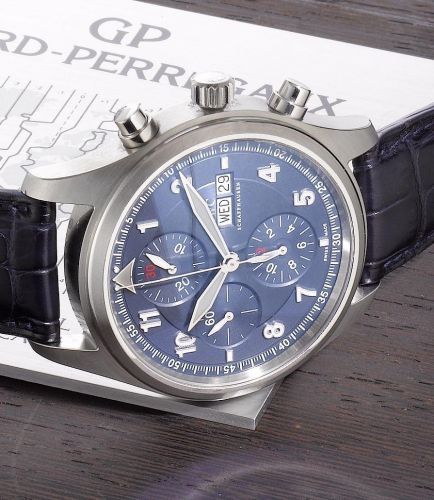 International Watch Co. A fine stainless steel limited edition automatic chronograph wristwatch with fitted box and papers