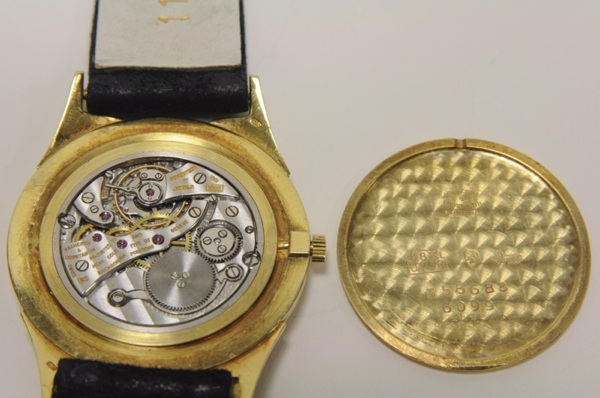 Vacheron Constantin. A fine 18K yellow gold slim wristwatchRef:6099, Case no. 358688, Movement no. 531622, circa 1957