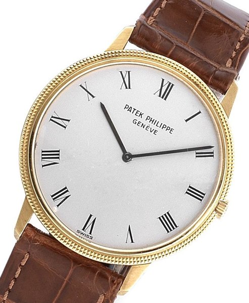 Patek Philippe. A fine 18ct gold automatic wristwatch Ref:3590, Case No.2737959, Movement No.1283568, Circa 1974