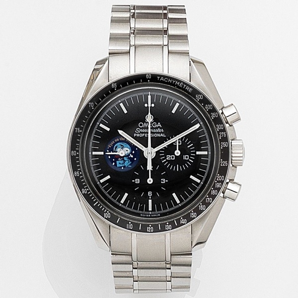 Omega. A stainless steel manual wind chronograph bracelet watch with box and papers