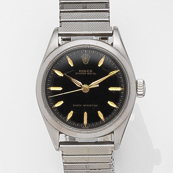 Rolex. A stainless steel manual wind centre seconds bracelet watch