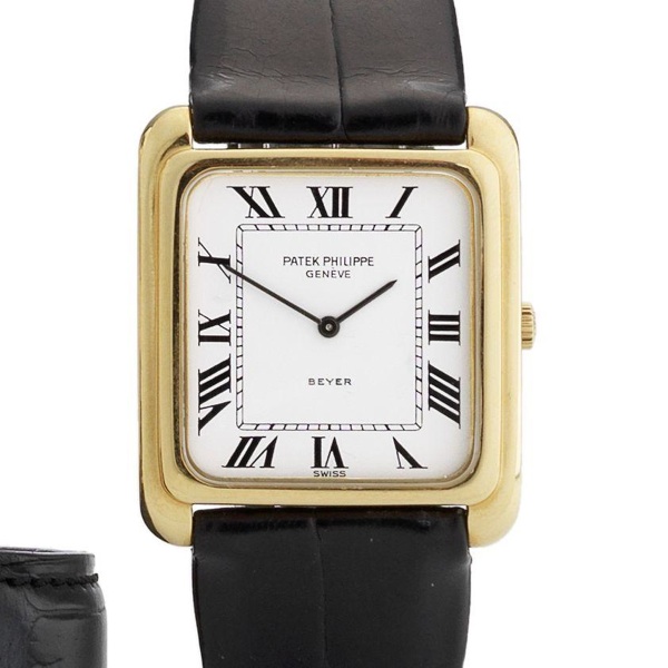 Patek Philippe. An 18ct gold manual wind wristwatch