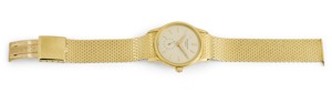 Patek Philippe. A very fine 18K gold automatic bracelet watch