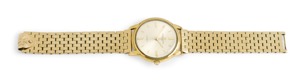 Vacheron Constantin. A fine 18K gold automatic center seconds wristwatch and 14K gold bracelet