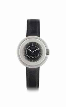 Rolex. A Stainless Steel Wristwatch with Wide-Stepped Bezel