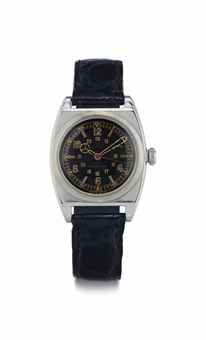 Rolex. A Rare Stainless Steel Wristwatch