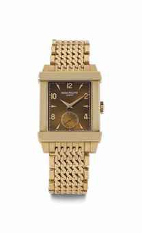 Patek Philippe. A Fine Limited Edition 18k Gold Wristwatch with Bracelet