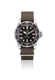ROLEX. AN EXTREMELY RARE STAINLESS STEEL AUTOMATIC WRISTWATCH WITH SWEEP CENTRE SECONDS, HACK FEATURE AND MILITARY MARKINGS, MADE FOR THE BRITISH ROYAL NAVY