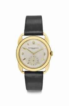 Vacheron Constantin. A Very Fine and Unusual 18k Gold Wristwatch with Fancy Lugs