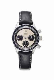 Rolex. A Fine and Very Rare Stainless Steel Chronograph Wristwatch with Panda Dial