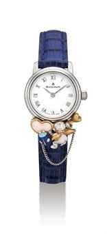BLANCPAIN. A LADY ’ S 18K WHITE GOLD AUTOMATIC WRISTWATCH