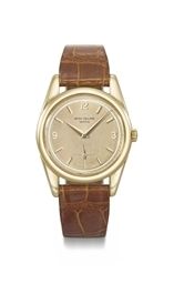 Patek Philippe. A fine and very rare 18K gold wristwatch