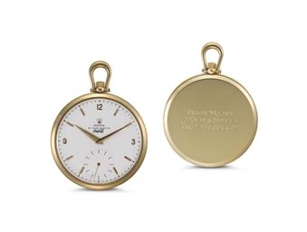Rolex. A Fine 14k Gold Openface Pocket Watch