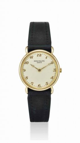 PATEK PHILIPPE. AN 18K PINK GOLD WRISTWATCH WITH BREGUET NUMERALS