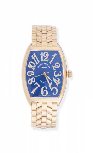 AN 18CT GOLD AUTOMATIC 'SUNSET' WRISTWATCH, BY FRANCK MULLER