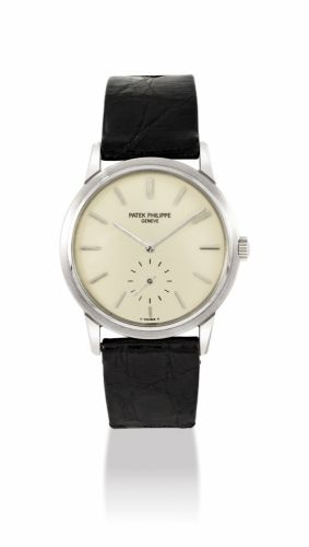 PATEK PHILIPPE. A RARE STAINLESS STEEL WRISTWATCH, MADE FOR THE JAPANESE MARKET TO COMMEMORATE THE 150TH ANNIVERSARY OF PATEK PHILIPPE IN 1989