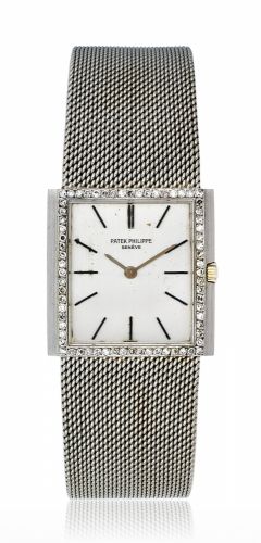 PATEK PHILIPPE, LADIES BRACELET WATCH, REF. 3493
