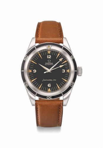Omega. A fine and rare stainless steel “Staybrite” automatic diver’s wristwatch with sweep centre seconds