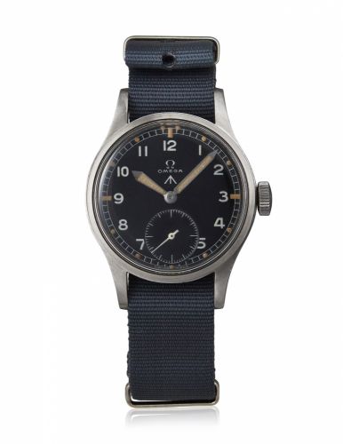 OMEGA, STAINLESS STEEL WRISTWATCH FOR THE MALAYAN FORCES, REF. CK 2444