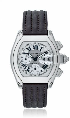 CARTIER, ROADSTER CHRONOGRAPH WITH DATE, REF. 2618