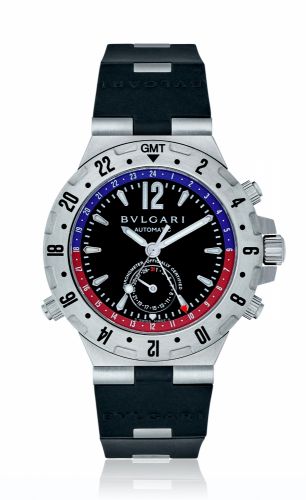 BULGARI, DIAGONO PROFESSIONAL GMT AUTOMATIC WRISTWATCH