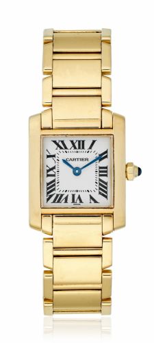 CARTIER, LADIES TANK FRANCAISE, REF. 1820