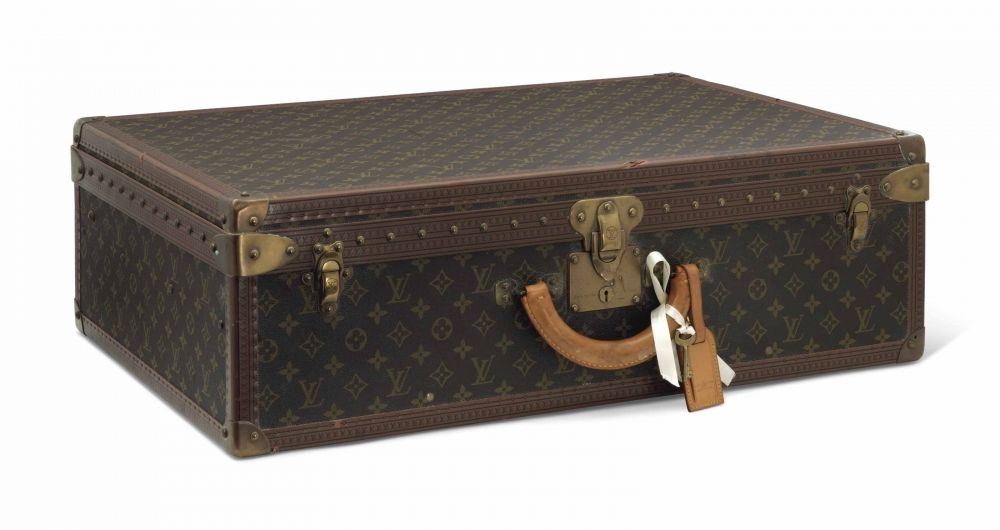 VALISE ALZER 70 EN TOILE MONOGRAM CLASSIC, GARNITURE EN LAITON DORÉ