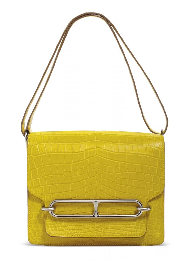 A MATTE MIMOSA NILOTICUS CROCODILE ROULIS 24 WITH PALLADIUM HARDWARE HERMÈS, 2013