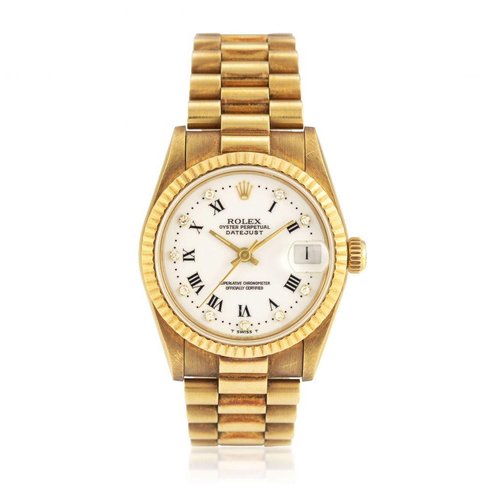 ROLEX, GOLD DATEJUST, REF. 68278 -