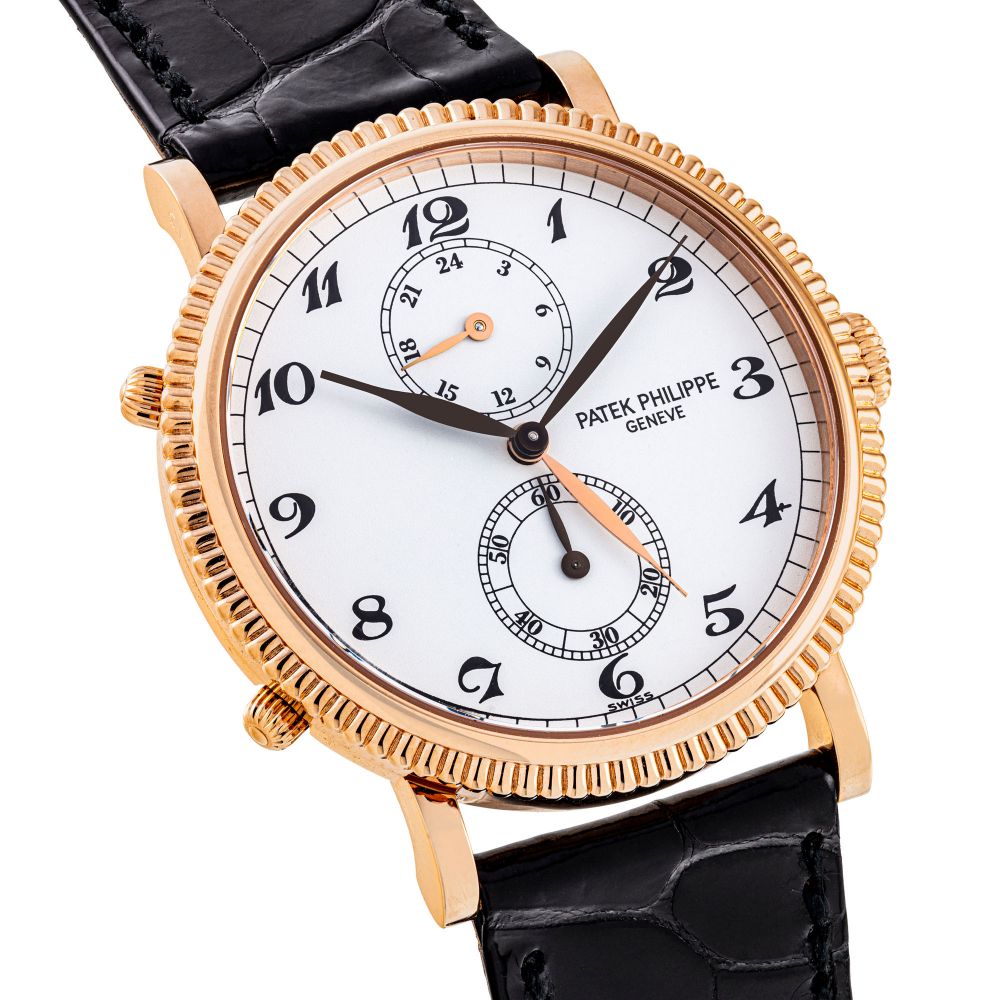 PATEK PHILIPPE, PINK GOLD TRAVEL TIME, REF. 5034R -