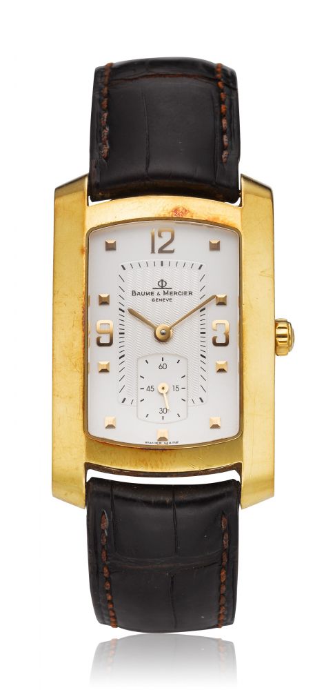 BAUME MERCIER, 18K GOLD HAMPTON, REF. MV045224 -