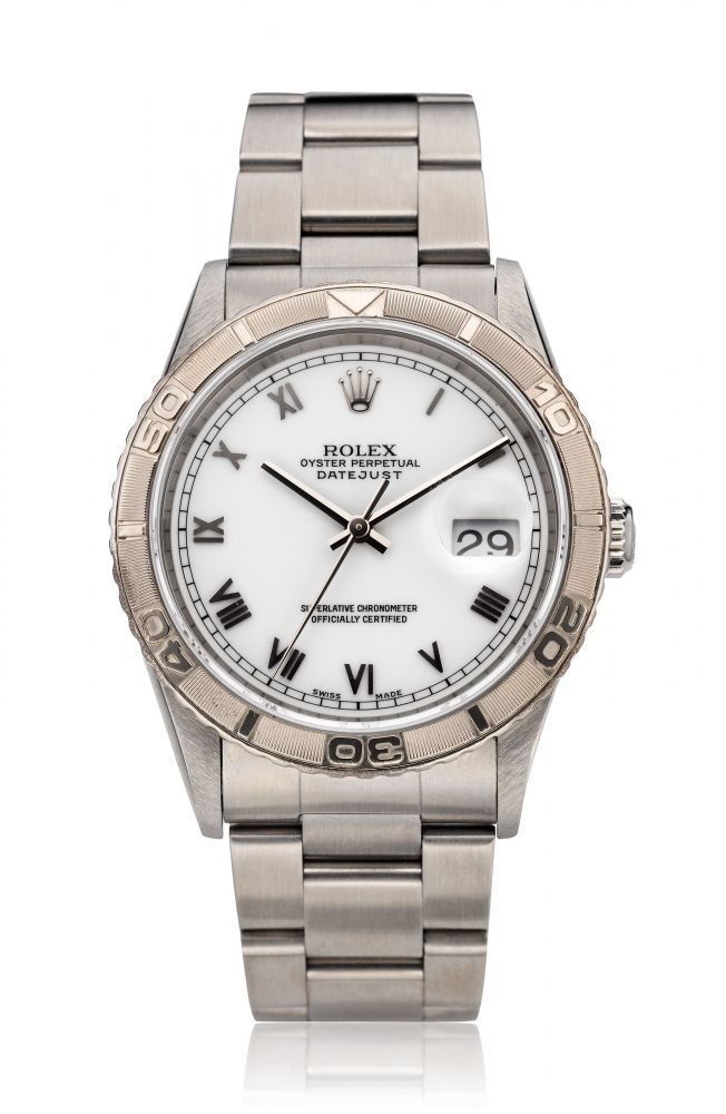 ROLEX, DATEJUST “TURNOGRAPH”, REF. 16264 -