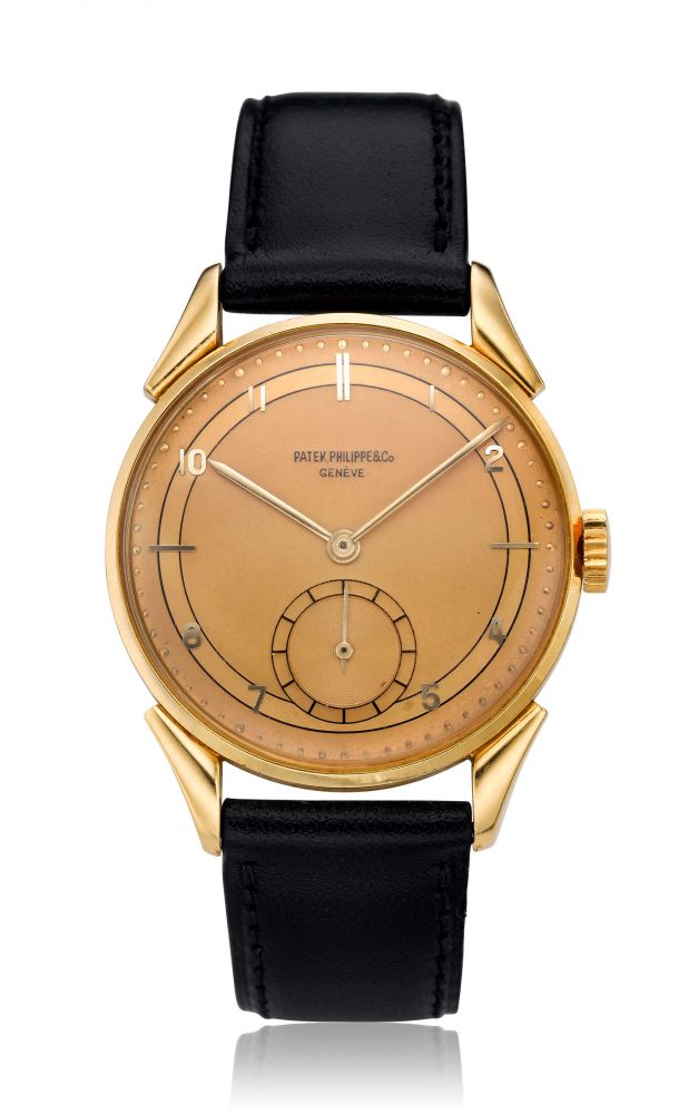 PATEK PHILIPPE, CALATRAVA, 18K GOLD, REF. 1582 -