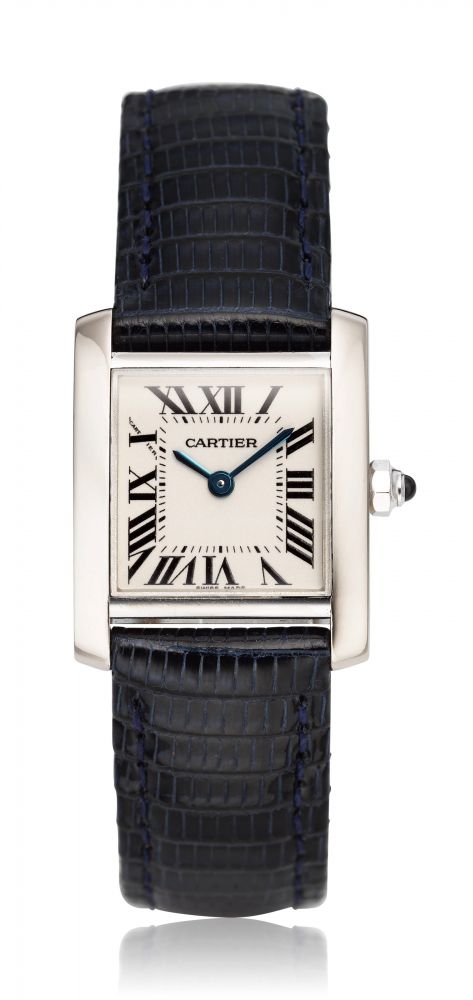 CARTIER, 18K TANK FRANCAISE, REF. 2403 -