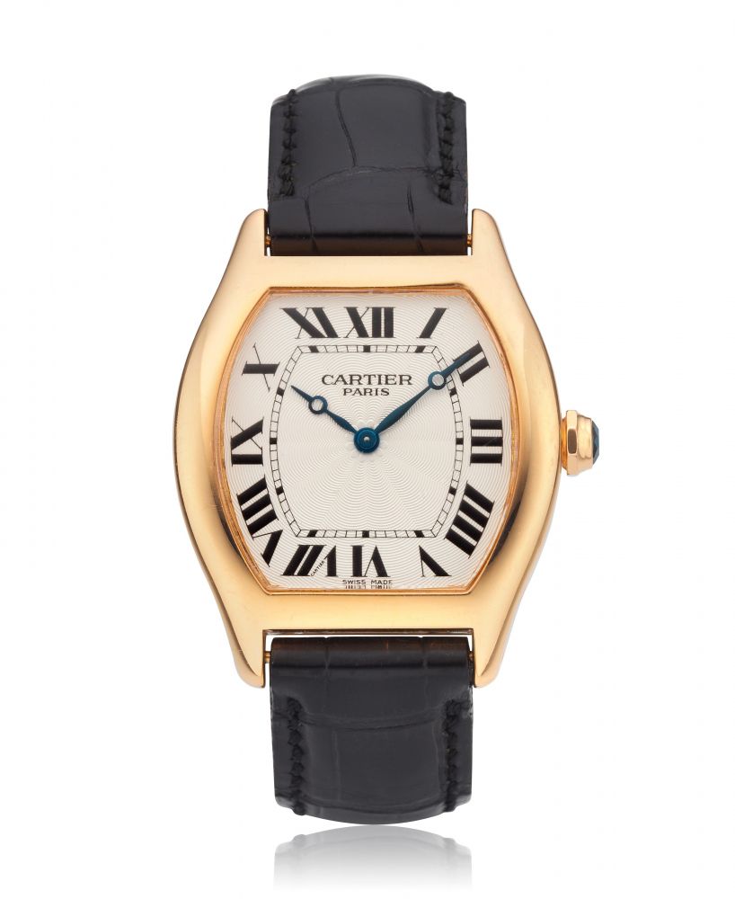 CARTIER, 18K PNK GOLD, TORTUE MODEL, REF. 2498E -
