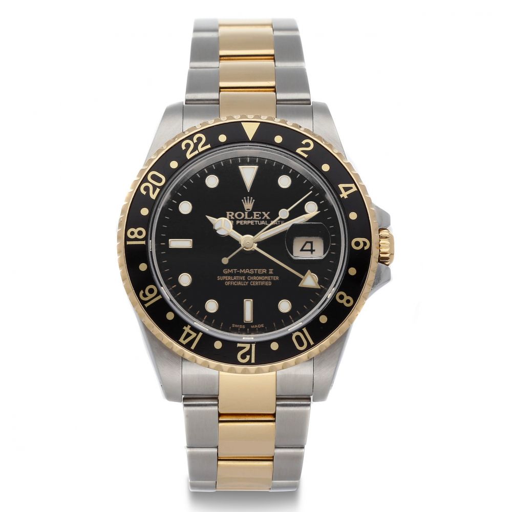 ROLEX, GMT-MASTER II, TWO-TONE, REF. 16713 -
