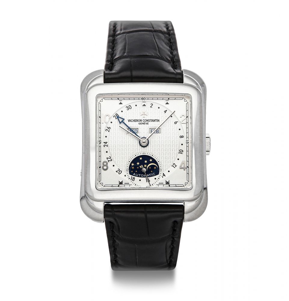 VACHERON CONSTANTIN, TOLEDO 1952, TRIPLE CALENDAR, MOON PHASE, REF. 47300/000G-9064 -