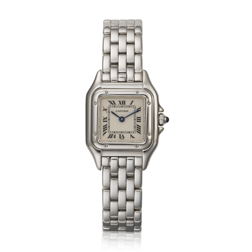 CARTIER, WHITE GOLD 'PANTHERE', REF. 1660 -