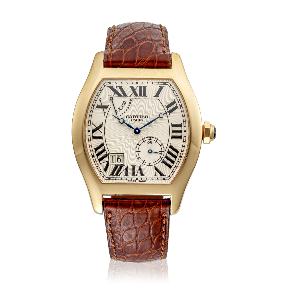 CARTIER, PINK GOLD 'TORTUE XL', REF. 2760 -