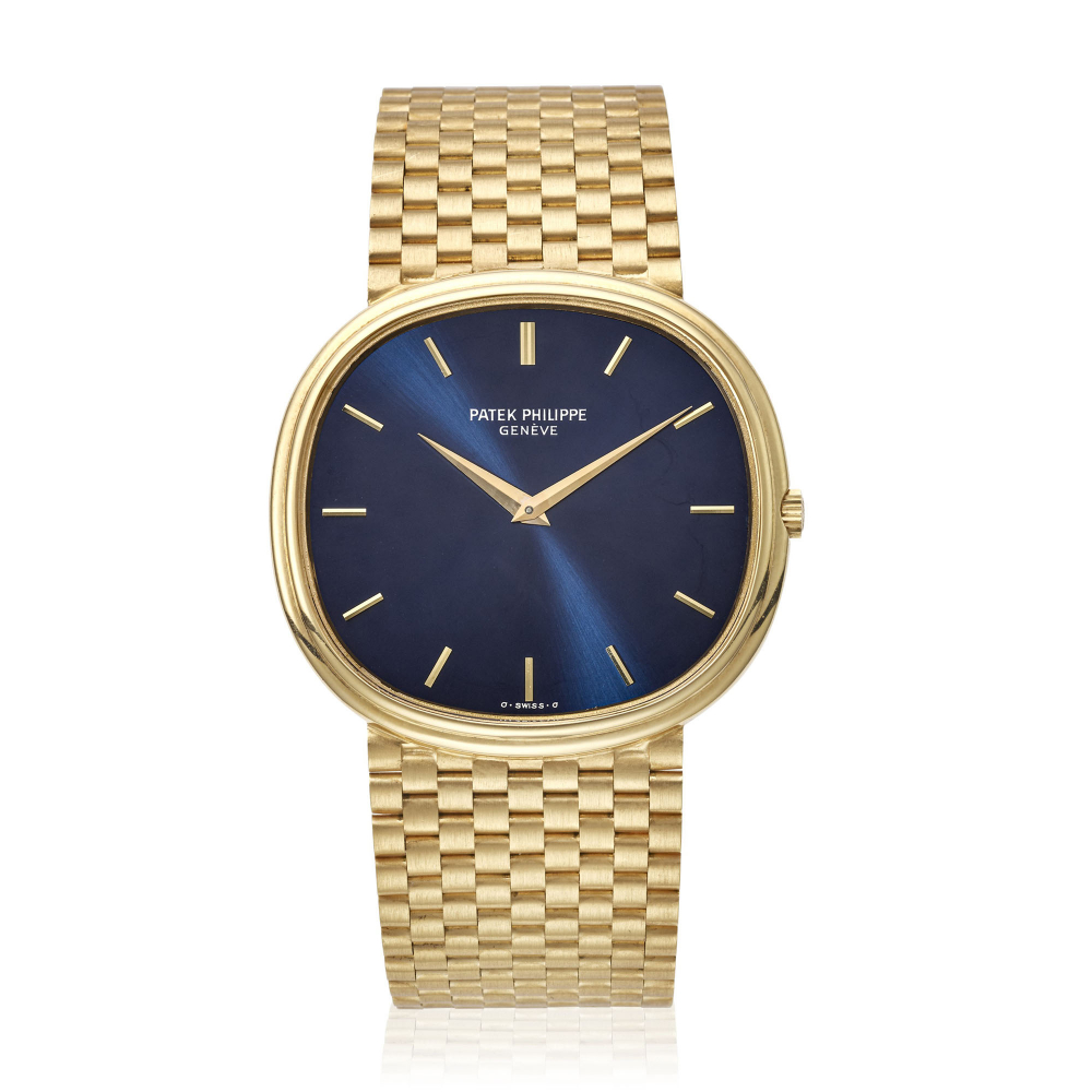 PATEK PHILIPPE, YELLOW GOLD 'ELLIPSE' JUMBO, REF. 3839 -