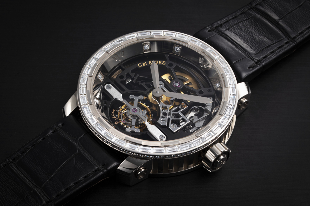 DEWITT, TWENTY-8-EIGHT TOURBILLON WITH DIAMONDS, A LIMITED EDITION GOLD AND DIAMOND-SET WRISTWATCH - CASE