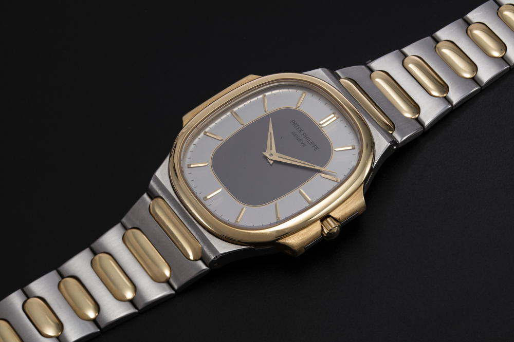 PATEK PHILIPPE, A TWO-TONE WRISTWATCH ‘NAUTILLEPSE’, REF. 3770/1 - CASE