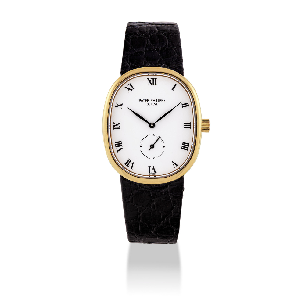 PATEK PHILIPPE, ELLIPSE, GOLD, REF.3978 -