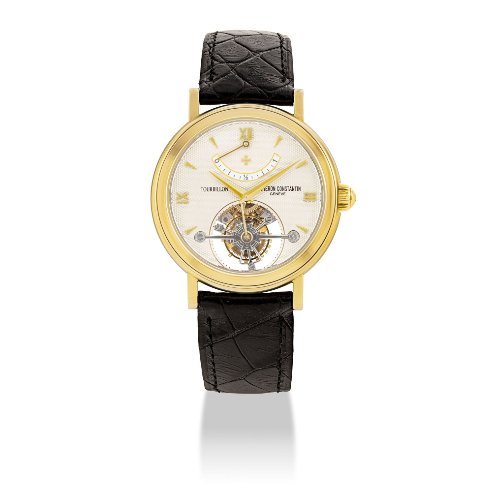 VACHERON CONSTANTIN, GOLD TOURBILLON AND POWER RESERVE, REF. 30050 -