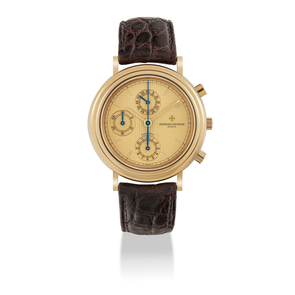 VACHERON CONSTANTIN, GOLD CHRONOGRAPH, REF.47001/000J -