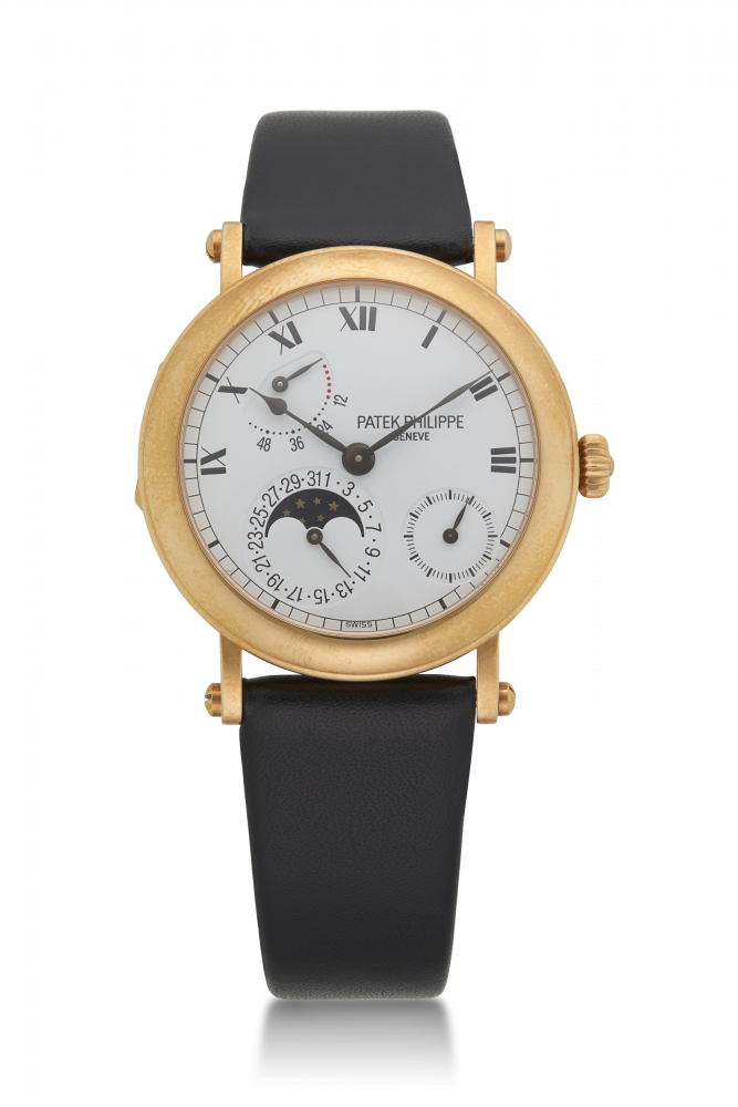 PATEK PHILIPPE, PINK GOLD OFFICER'S CASE BACK, REF. 5054R -