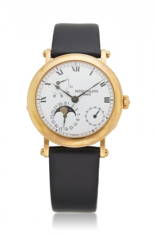 PATEK PHILIPPE, PINK GOLD OFFICER'S CASE BACK, REF.5054R -