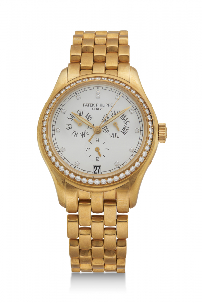 PATEK PHILIPPE, YELLOW GOLD ANNUAL CALENDAR, REF. 5037/1J-001 -