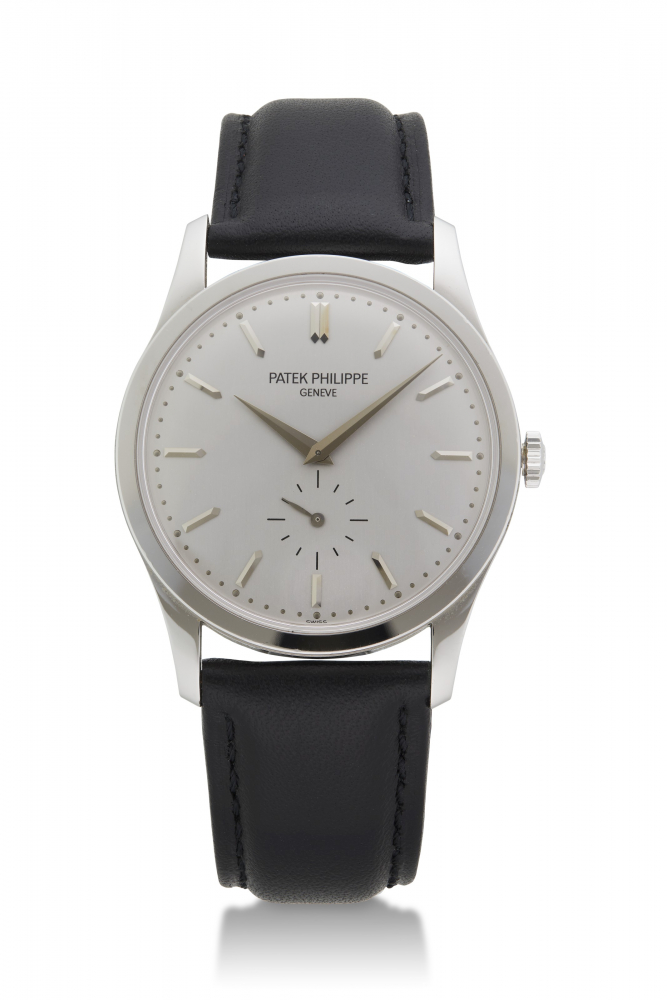 PATEK PHILIPPE, WHITE GOLD CALATRAVA, REF. 5196G -